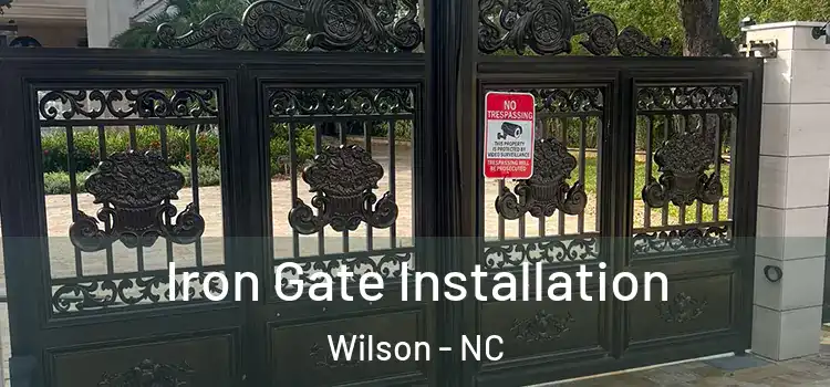 Iron Gate Installation Wilson - NC